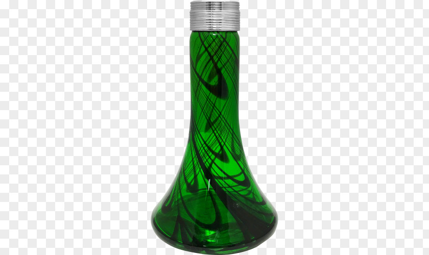 Glass Bottle Green PNG