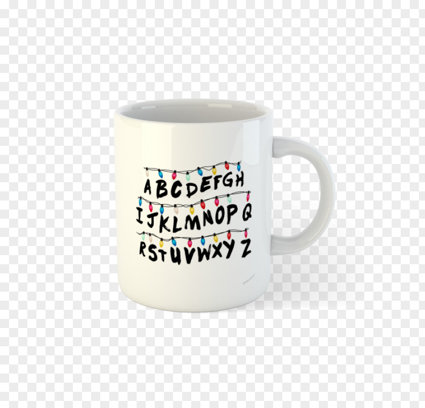 Mug Coffee Cup Netflix Alphabet Font PNG