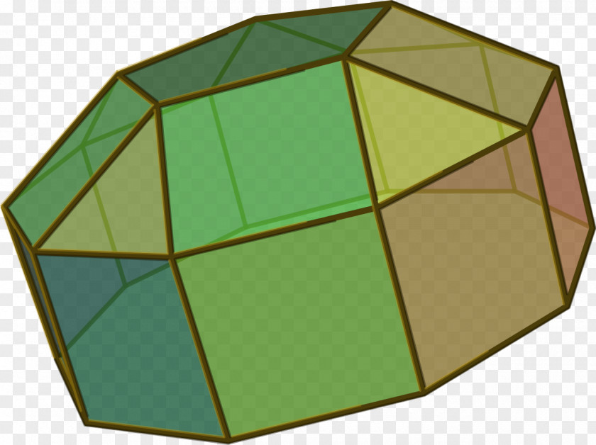 Angle Johnson Solid Polyhedron Decagon Geometry PNG