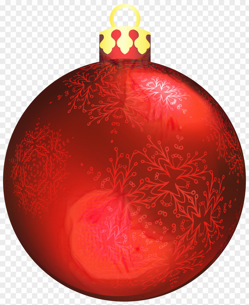 Christmas Interior Design Red Ball PNG