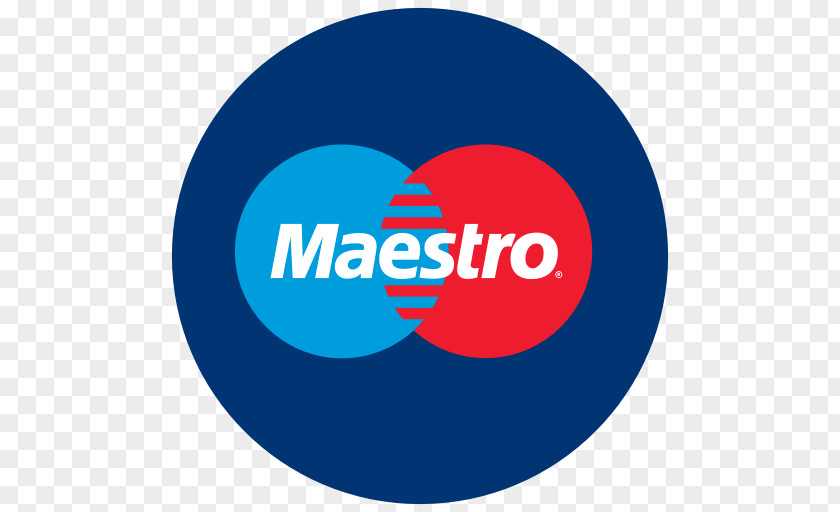 Mastercard Maestro Logo Payment PNG