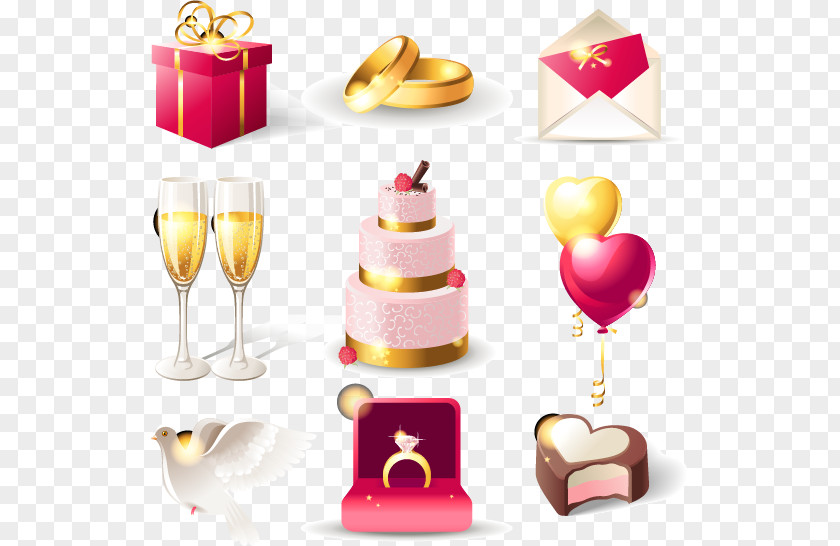 The Wedding Was Beautiful Clip Art PNG