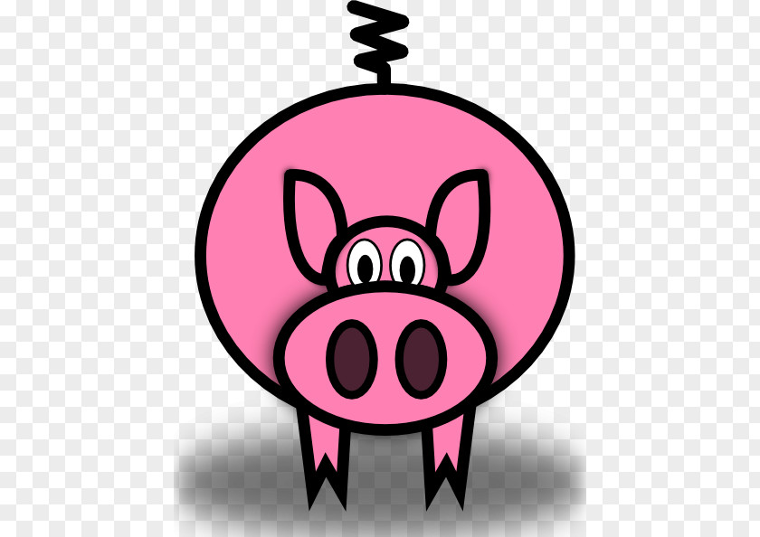 Animated Pigs Pictures Domestic Pig Roast The Three Little Clip Art PNG