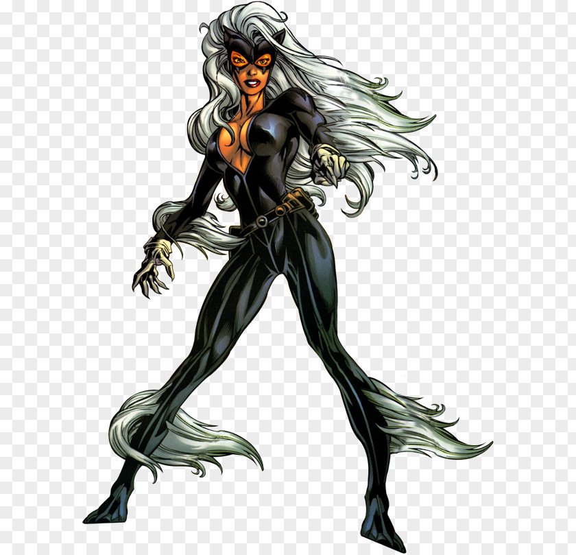 Black Cat Felicia Hardy Loki Thor Marvel Comics Character PNG