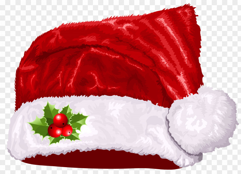 Large Transparent Christmas Santa Hat Clipart Claus Suit Clip Art PNG