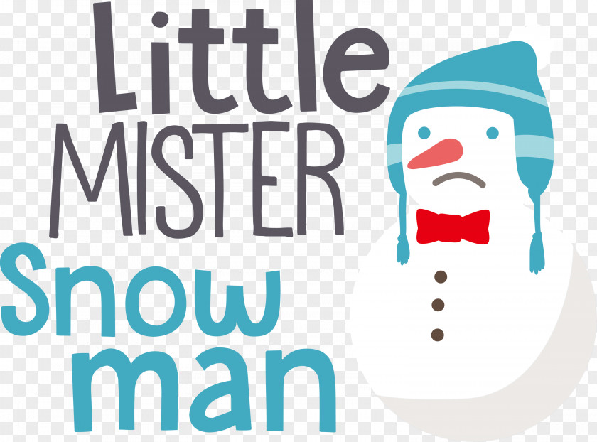 Little Mister Snow Man PNG