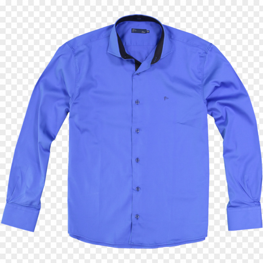 T-shirt Long-sleeved Dress Shirt Collar PNG