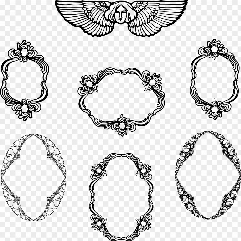 Vector Frame Borders And Frames Clip Art PNG