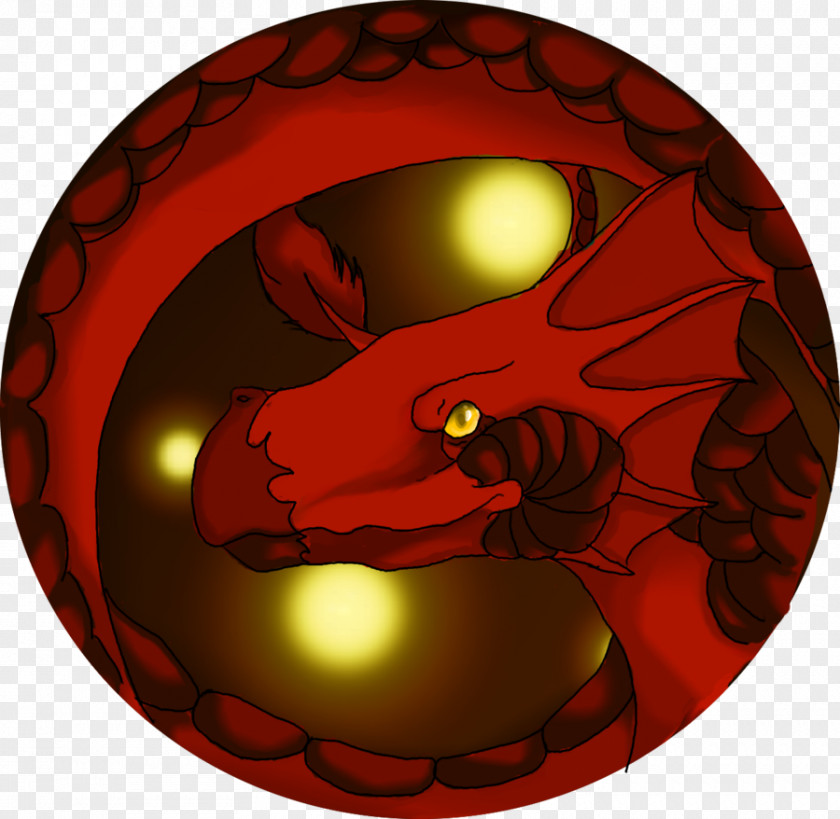 Dragon Circle Animated Cartoon PNG