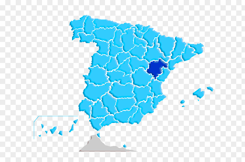 Map Spain Vector PNG