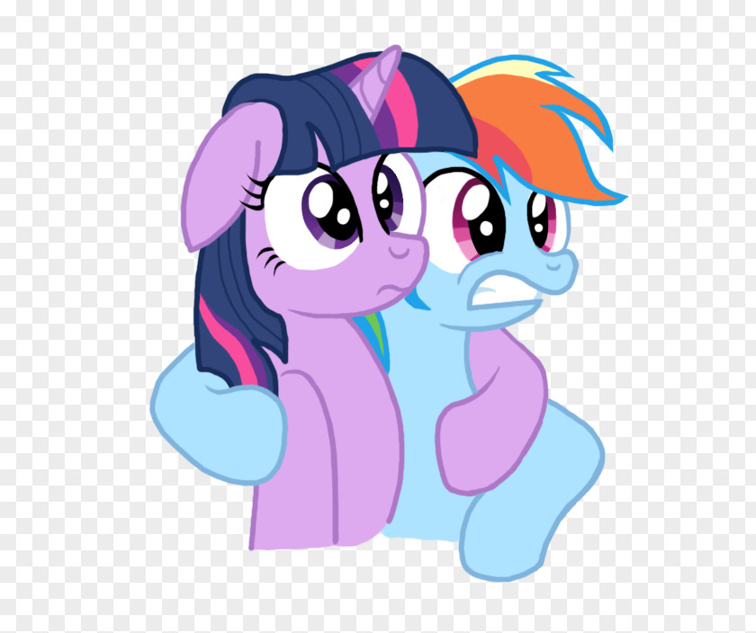 Pleasantly Surprised Horse Pony Purple Clip Art PNG
