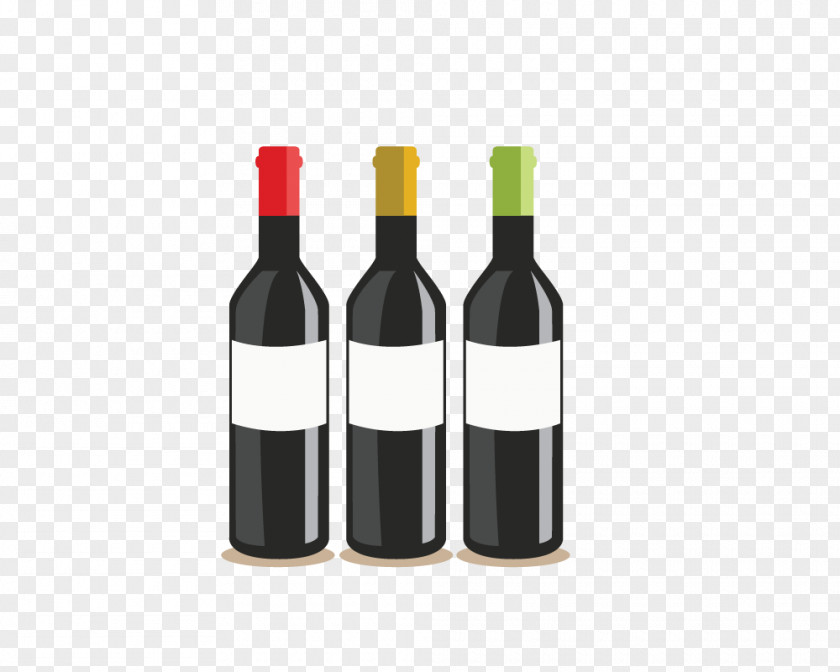 Red Wine Bottle Oak PNG