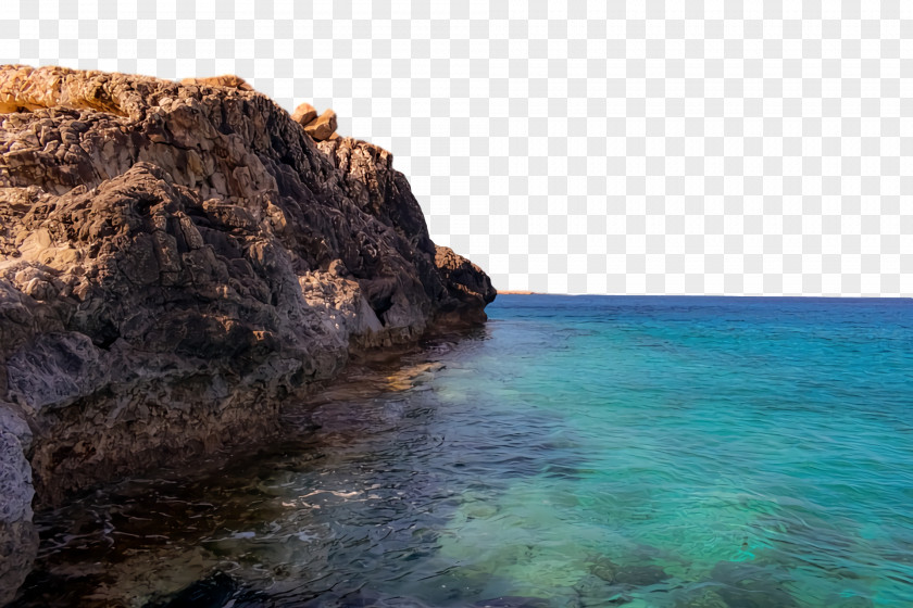 Sea Promontory Headland Ocean Rock PNG