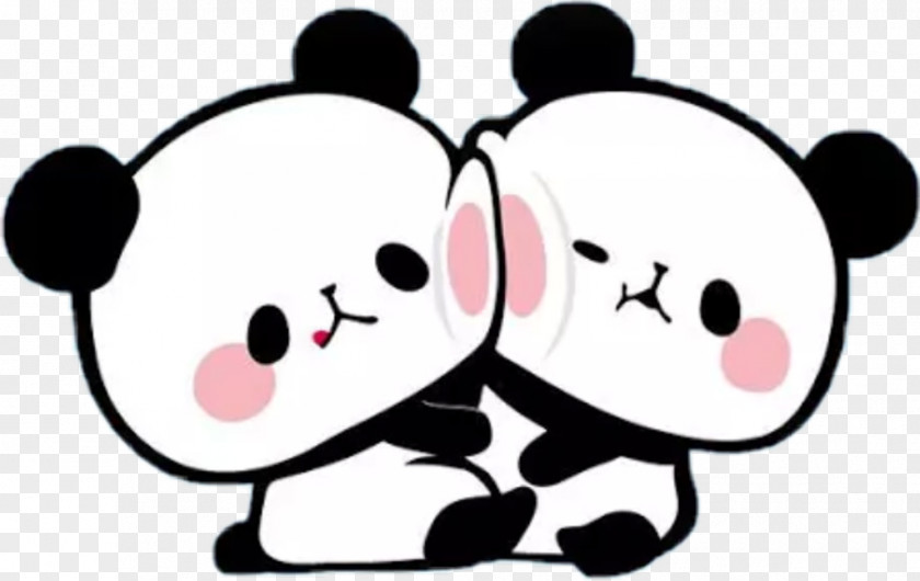 Bff Background Mochi Giant Panda Post-it Note Image Mobile App PNG