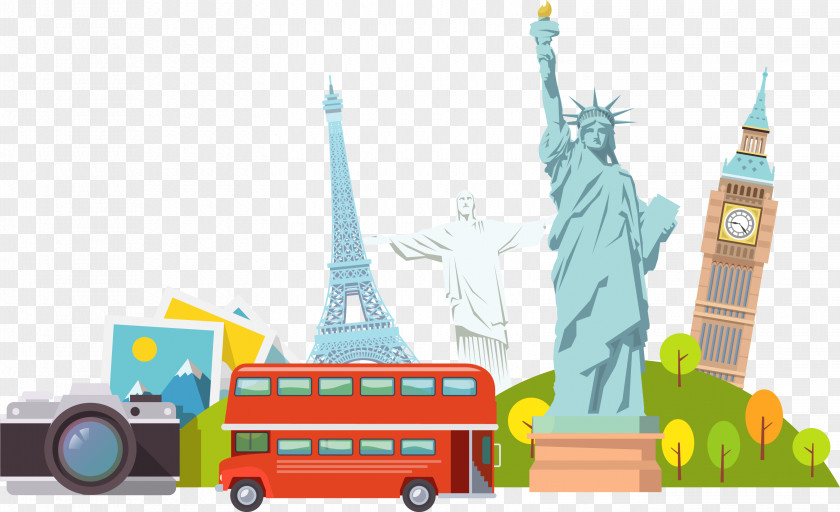 Cartoon Statue Of Liberty PNG