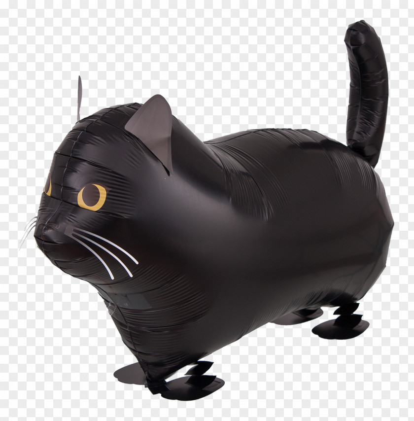 Cat Whiskers Snout Black M PNG