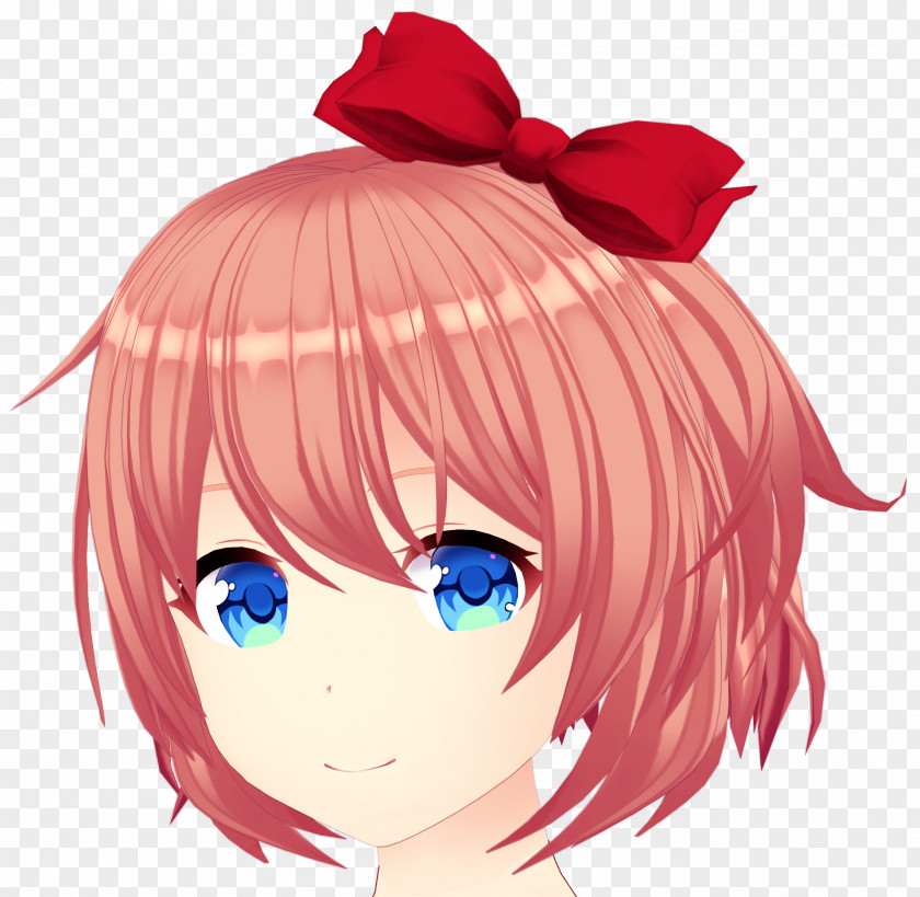 Hair Cupcake Doki Literature Club! Bun Eye PNG