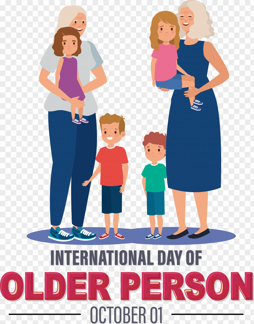 International Day Of Older Persons International Day Of Older People Grandma Day Grandpa Day PNG