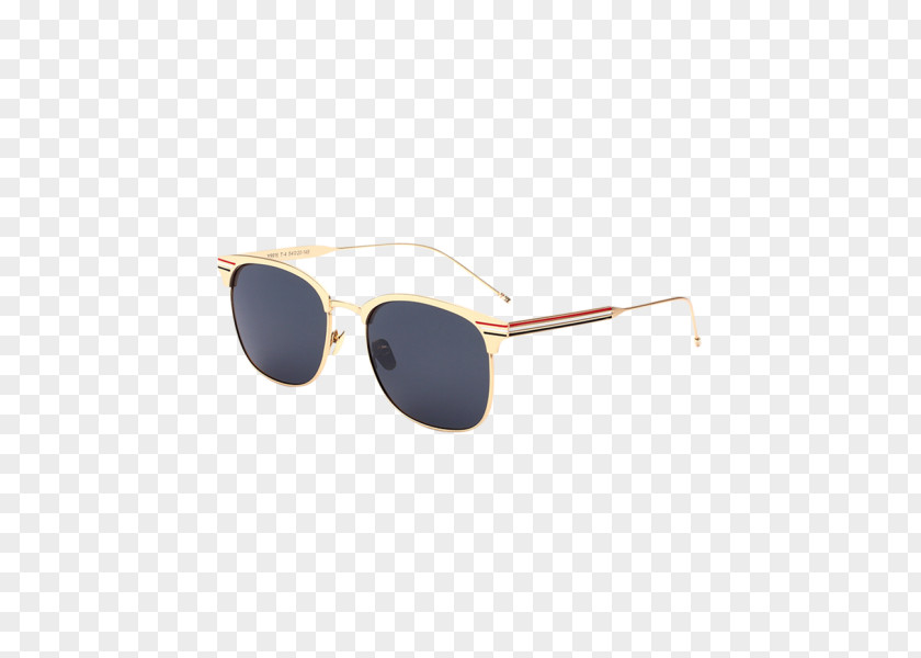 Metal Stripe Gold Photo Frame Aviator Sunglasses Ray-Ban Wayfarer Bergdorf Goodman PNG