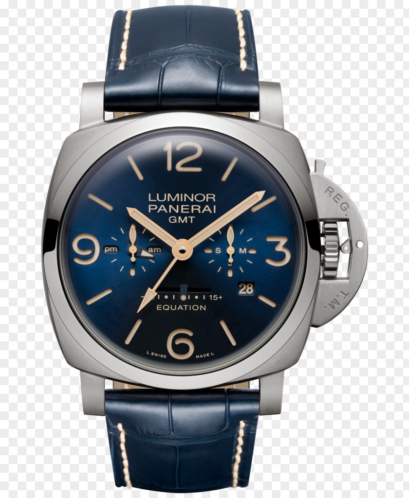 Panerai Pocket Watch Luminor 1950 Chrono Monopulsante 8 Days Men's Marina 3 Equation Of Time PNG