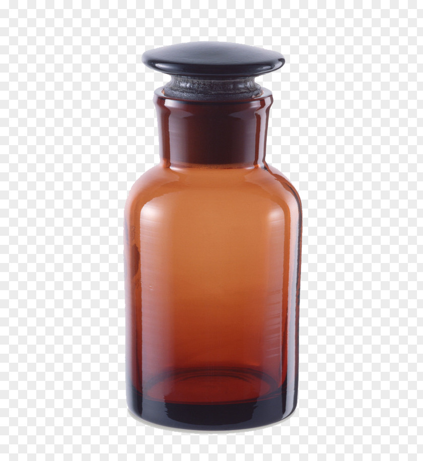 Textured Bottle Chemical Light-resistant Container Clip Art PNG