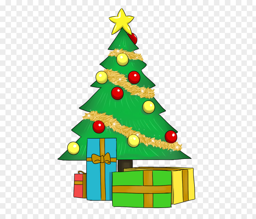 Fir Christmas Eve Tree PNG