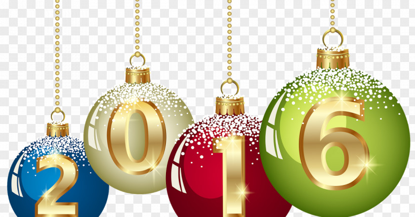 Happy New Year Christmas Ornament Santa Claus Clip Art PNG