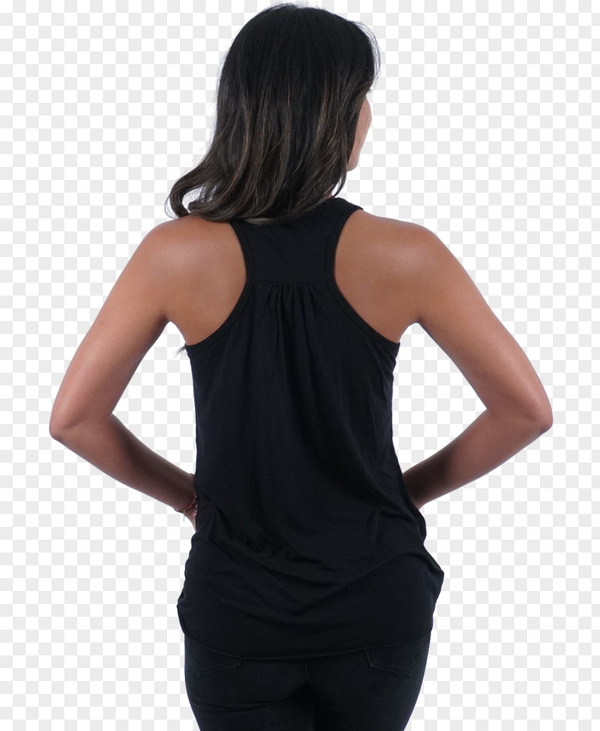 Human Back Little Black Dress Shoulder Sleeve M PNG