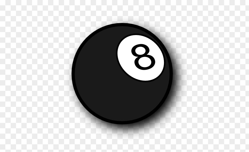 Eight Billiard Balls PNG