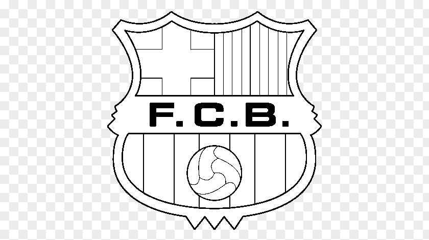 Fc Barcelona FC La Liga UEFA Champions League Football Coloring Book PNG
