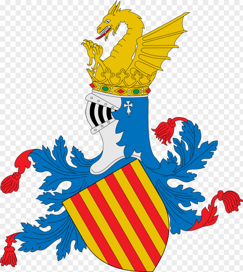 Madre Blason Kingdom Of Valencia De Valence Coat Arms Crown Aragon PNG