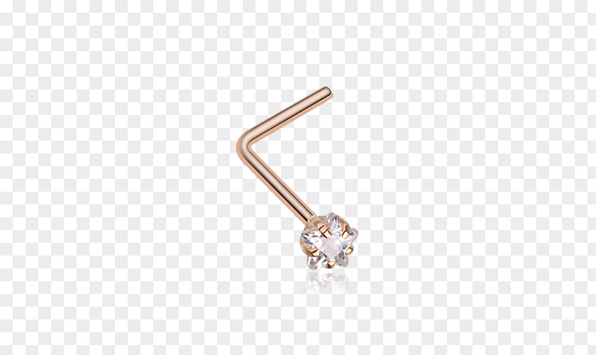 Nose Piercing Earring Prong Setting Body Jewellery PNG