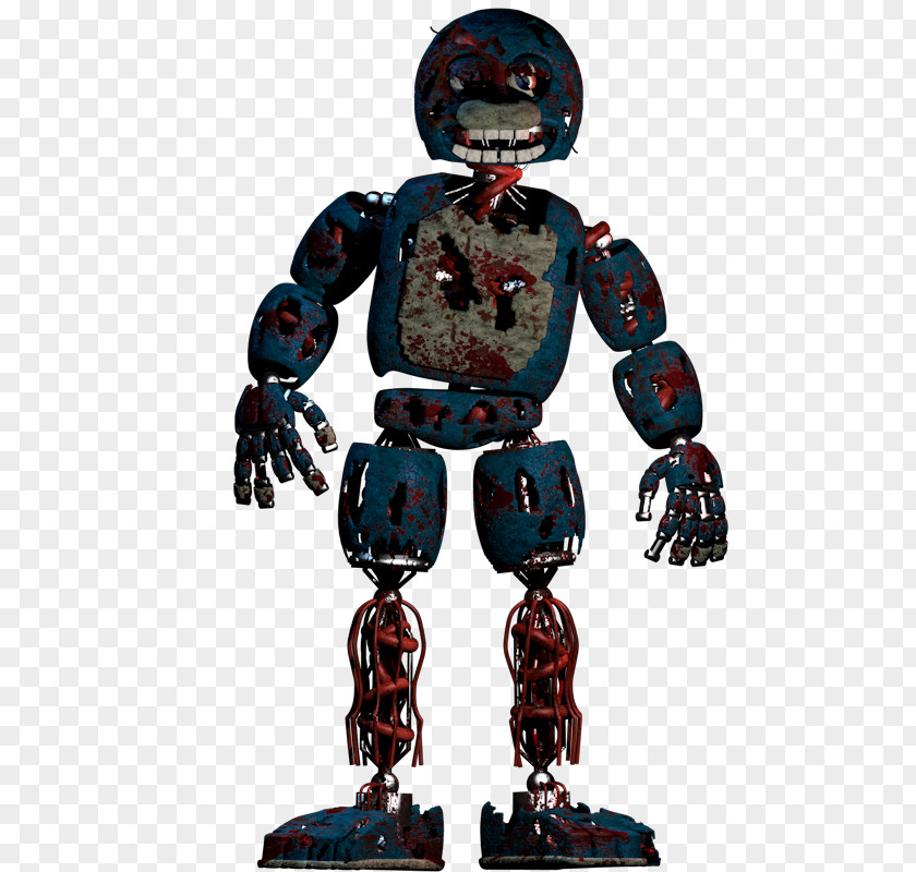 Rust-texture Five Nights At Freddy's: The Silver Eyes Animatronics Ultimate Custom Night Action & Toy Figures PNG