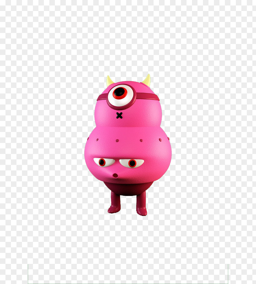 Three Pink Robot Body PNG