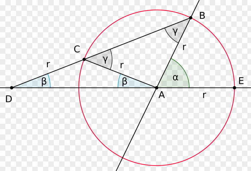 Triangle Angle Trisection Geometry Compass-and-straightedge Construction PNG