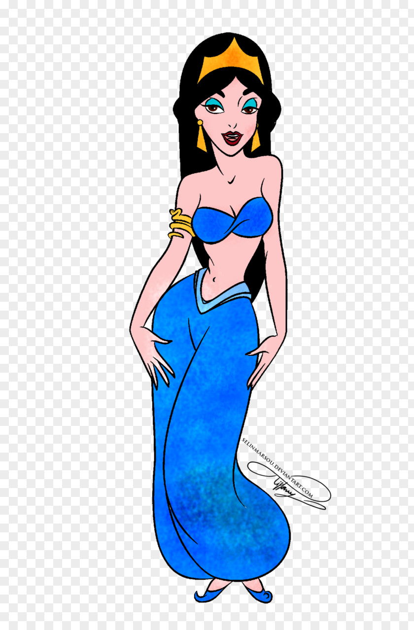 Woman Mermaid Dress Clip Art PNG