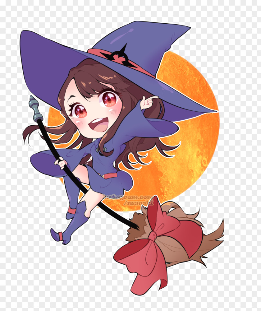 Akko Little Witch Academia Kagari Image Illustration DeviantArt PNG