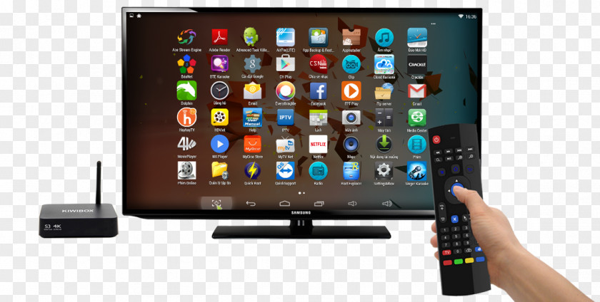 Android Samsung Galaxy S Plus TV Television Vietnam PNG