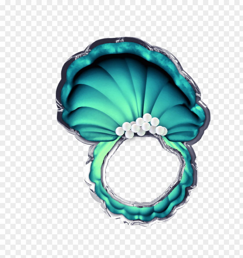 Bay Scallop Turquoise PNG