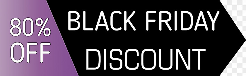 Black Friday Sale Banner Label Tag PNG