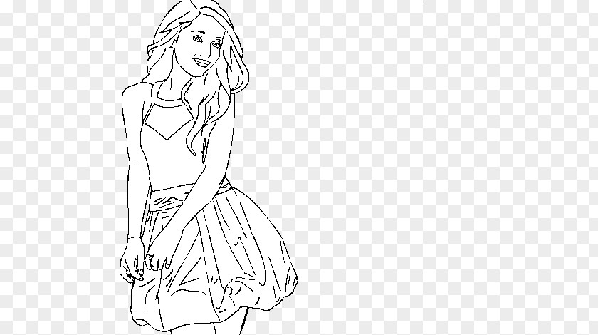Easy Drawings Of Ariana Grande Coloring Book Image Bang Drawing PNG