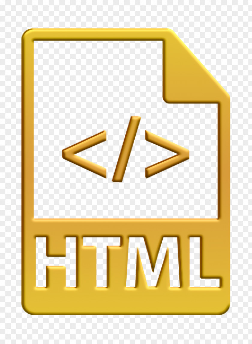 File Formats Icons Icon HTML With Code Symbol Html PNG
