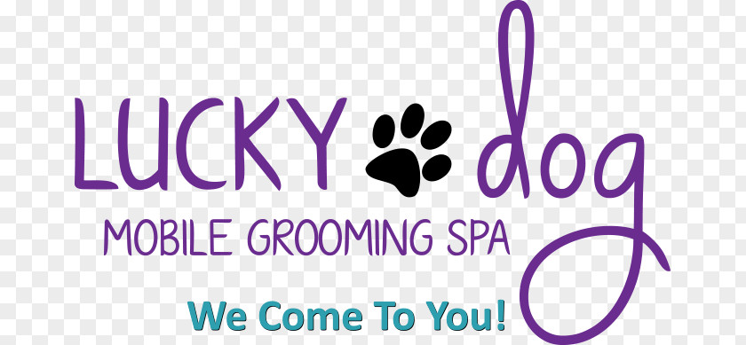 Lucky Dog Grooming Paw Mobile Spa Animal PNG