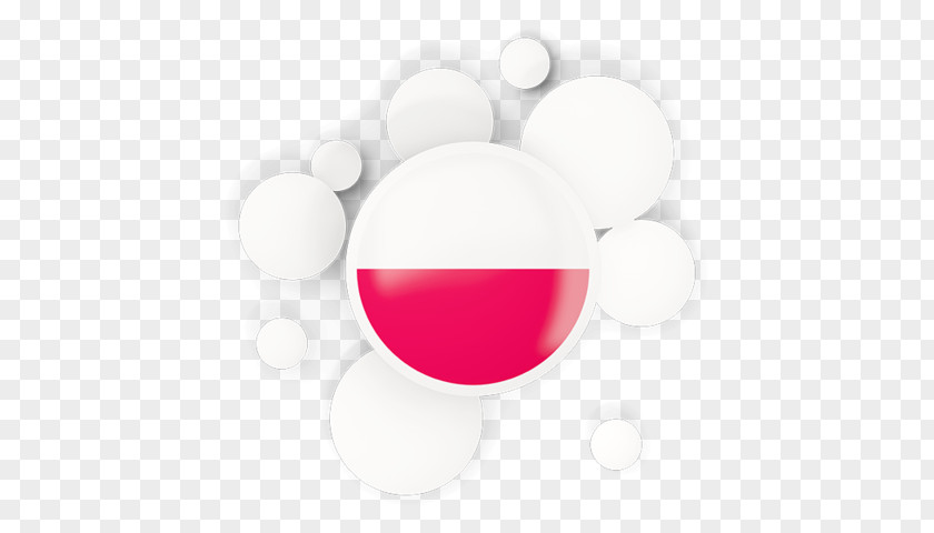 Poland Flag Circle Brand Product Design Desktop Wallpaper PNG