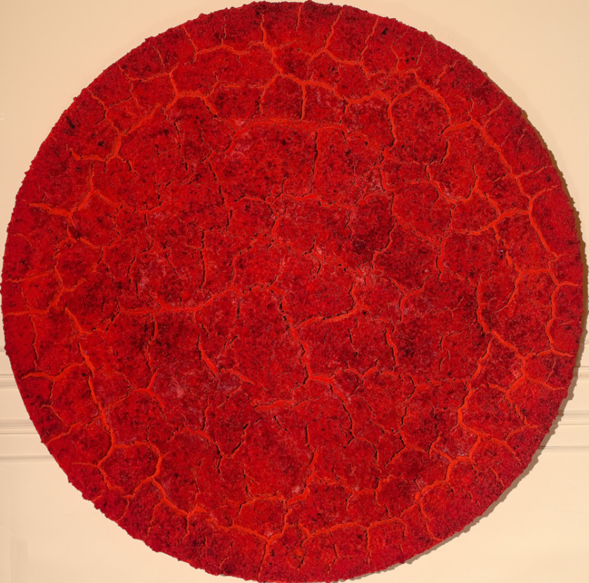 Round Red Maroon Circle Place Mats Flooring PNG