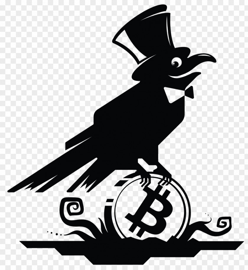 Silhouette Bitcoin Clip Art Cryptocurrency Beak PNG