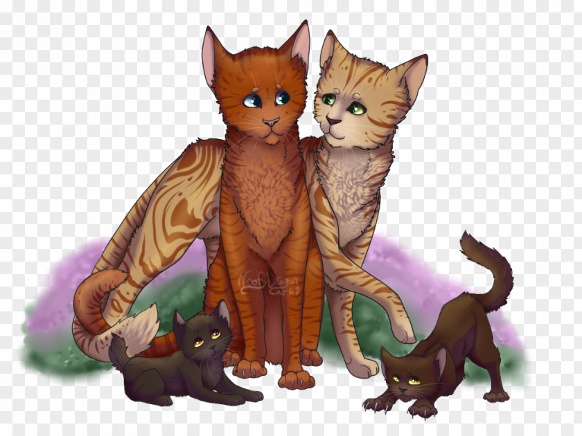 Warriors Tigerstar ThunderClan Barkface Erin Hunter PNG