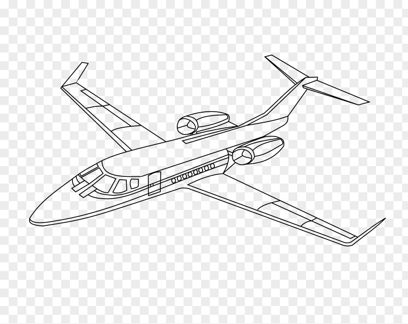 Airplane Aircraft Propeller Learjet 31 PNG