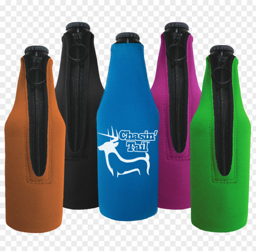 Beer Glass Bottle Koozie Plastic PNG
