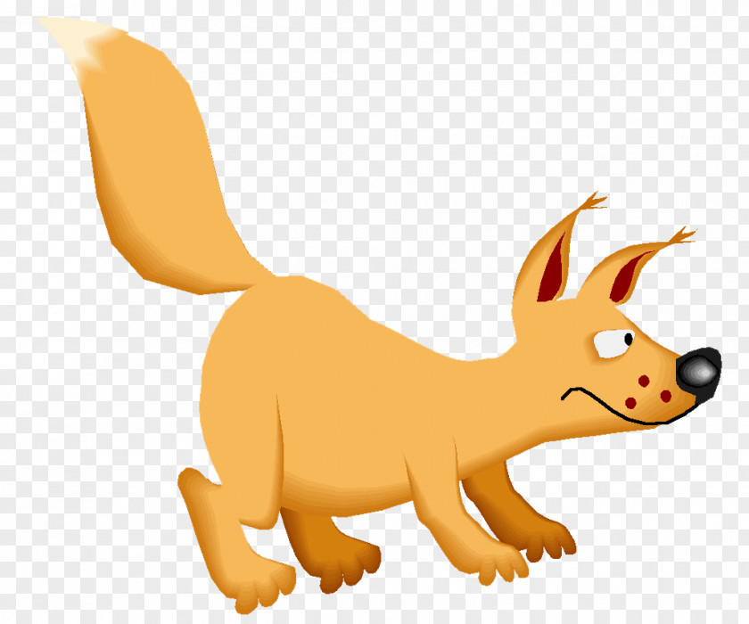 Dog Red Fox Whiskers Squirrel Clip Art PNG
